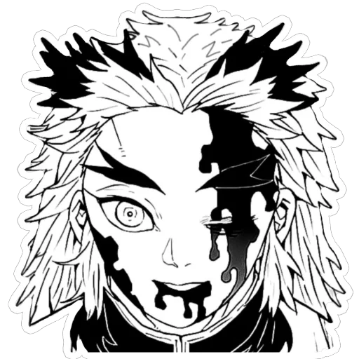 😭 Стикер «Kimetsu No Yaiba» для Telegram