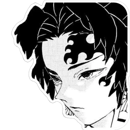 😐 Стикер «Kimetsu No Yaiba» для Telegram