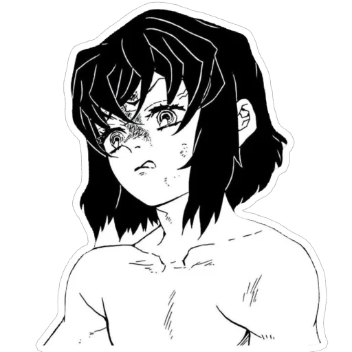 🤨 Стикер «Kimetsu No Yaiba» для Telegram