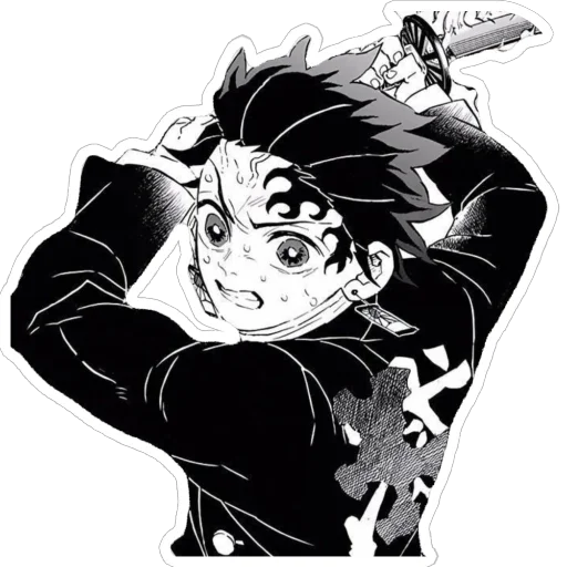 😡 Стикер «Kimetsu No Yaiba» для Telegram