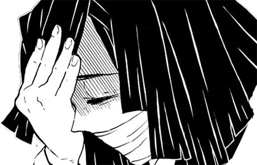 🤦‍♂️ Стикер «kimetsu no yoba» для Telegram