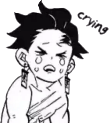 😭 Стикер «kimetsu no yoba» для Telegram