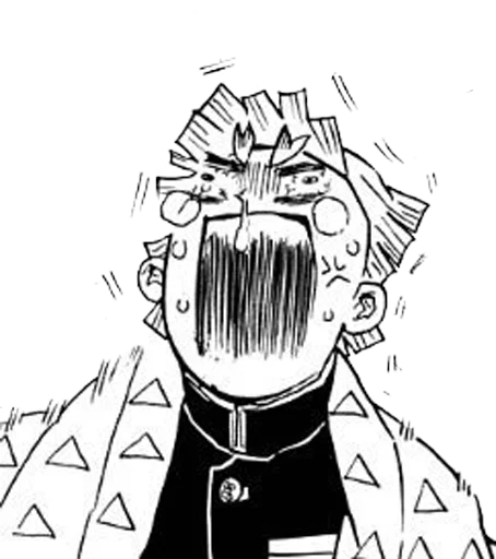 😱 Стикер «kimetsu no yoba» для Telegram
