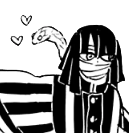 🖤 Стикер «kimetsu no yoba» для Telegram