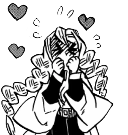 😍 Стикер «kimetsu no yoba» для Telegram