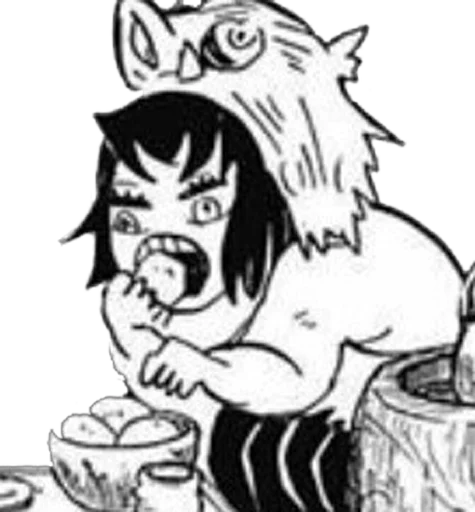 🥖 Стикер «kimetsu no yoba» для Telegram