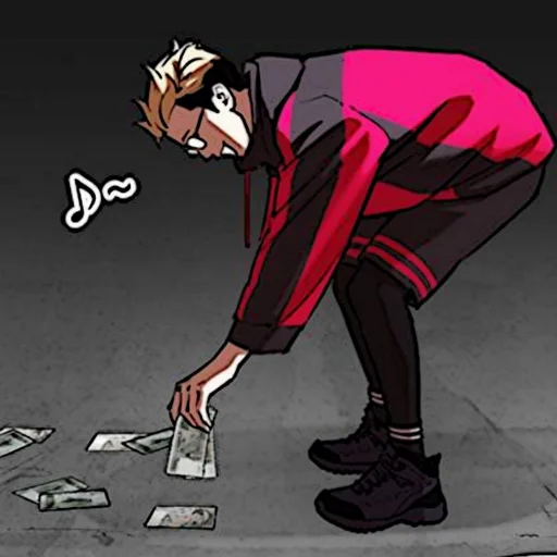 ♟ Стикер «Kim Jungoo Lookism» для Telegram