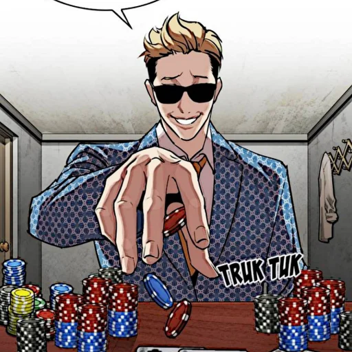 ♟ Стикер «Kim Jungoo Lookism» для Telegram