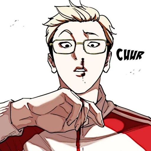 ♟ Стикер «Kim Jungoo Lookism» для Telegram