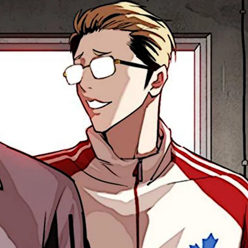♟ Стикер «Kim Jungoo Lookism» для Telegram