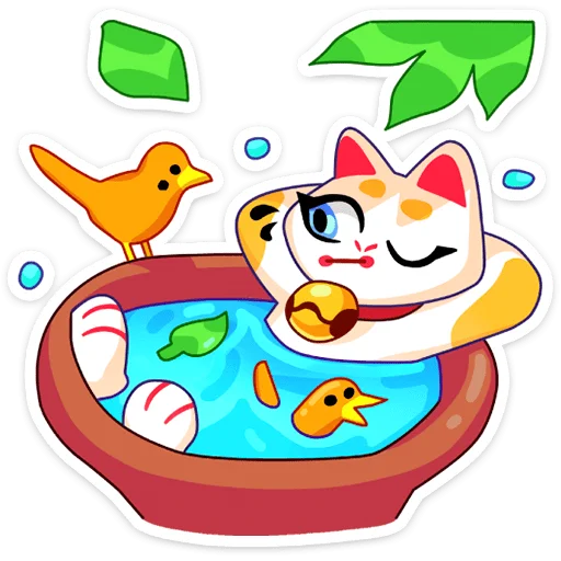 🛀 Стикер «Кими» для Telegram