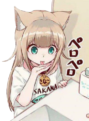 😛 Стикер «Kinako» для Telegram