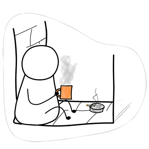 🤔 Стикер «Kind Comics» для Telegram