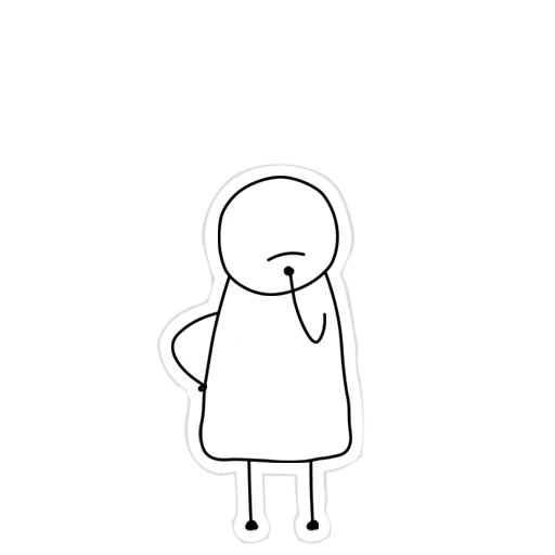 🤔 Стикер «Kind Comics» для Telegram