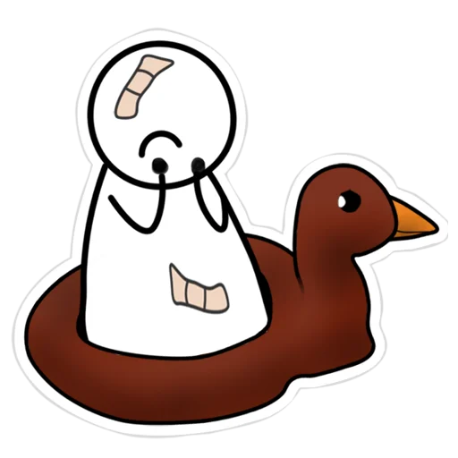 😕 Стикер «Kind Comics» для Telegram