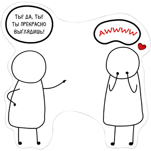 😏 Стикер «Kind Comics» для Telegram