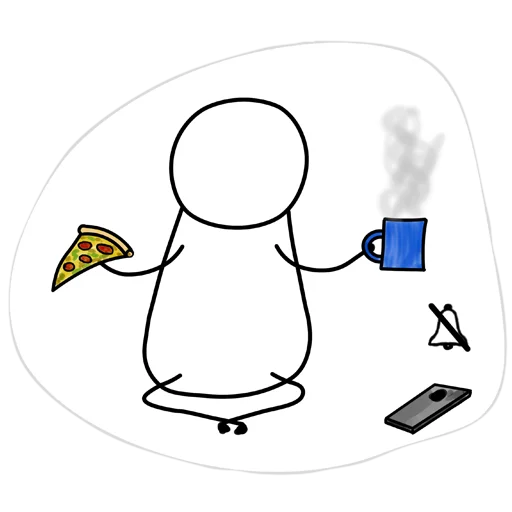 😌 Стикер «Kind Comics» для Telegram