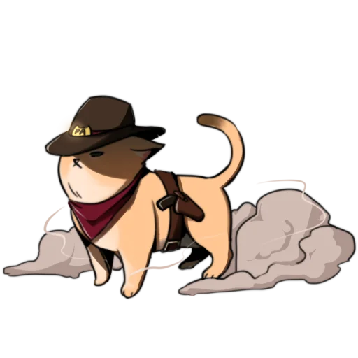 🤠 Стикер «Kotenok RA» для Telegram
