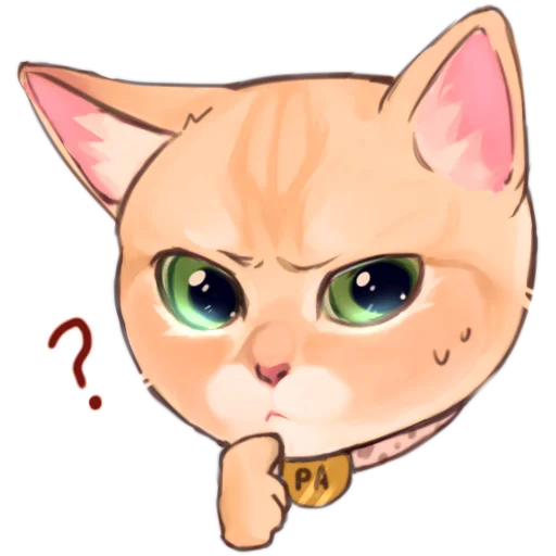 🤔 Стикер «Kotenok RA» для Telegram