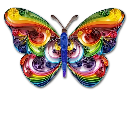 🦋 Стикер «Добро и радость» для Telegram