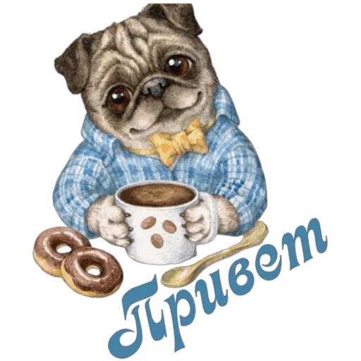 👋 Стикер «Школа вежливости» для Telegram