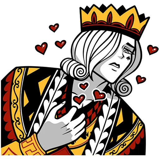 👑 Стикер «Король Пик» для Telegram