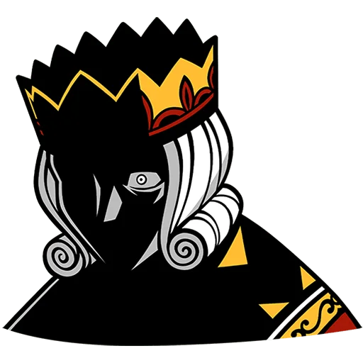 👑 Стикер «Король Пик» для Telegram