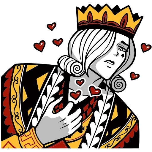 🥰 Эмодзи «Король Пик» для Telegram