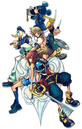 😕 Стикер «Kingdom Hearts» для Telegram
