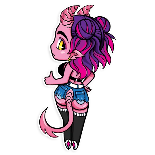 Стикерпак Kinky demons - для Telegram