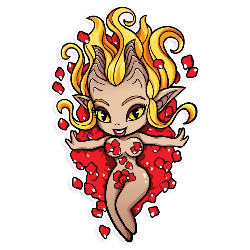 😴 Стикер «Kinky demons -» для Telegram