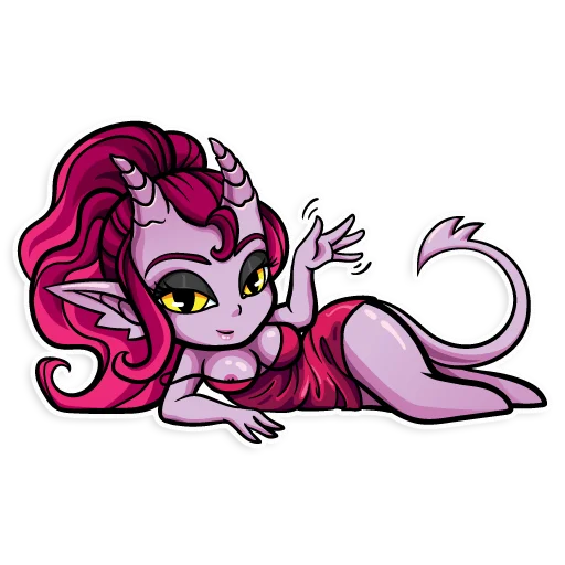 👋 Стикер «Kinky demons -» для Telegram