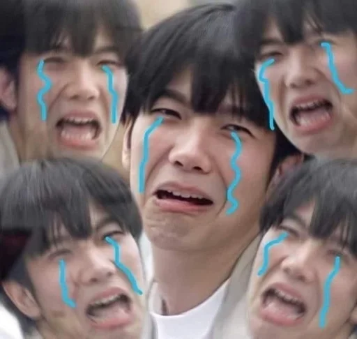 😭 Стикер «KinnPorsche The Series La Forte» для Telegram