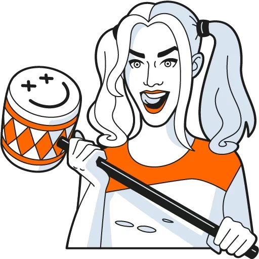 🤪 Стикер «Кинопоиск» для Telegram