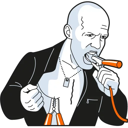 👅 Стикер «Кинопоиск» для Telegram