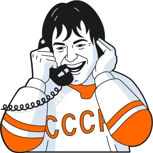 🤙 Стикер «Кинопоиск» для Telegram