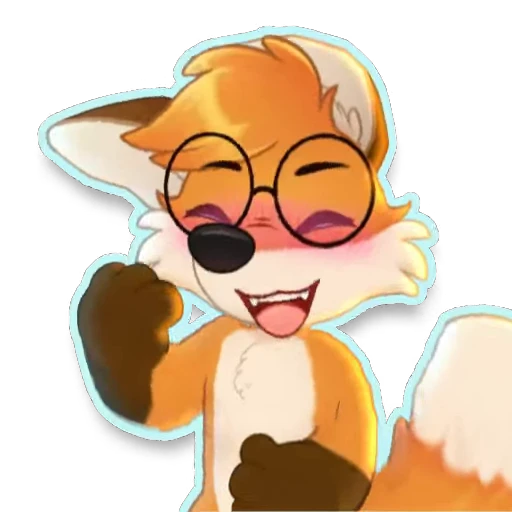 🤣 Стикер «KipfoxVStickers» для Telegram