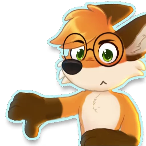 👎 Стикер «KipfoxVStickers» для Telegram