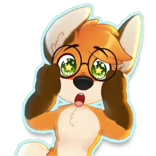 🤩 Стикер «KipfoxVStickers» для Telegram