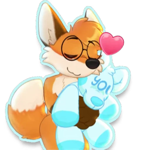 🤱 Стикер «KipfoxVStickers» для Telegram