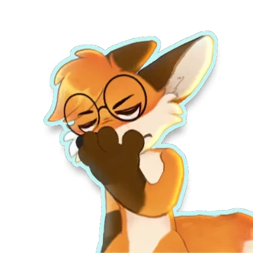 😑 Стикер «KipfoxVStickers» для Telegram