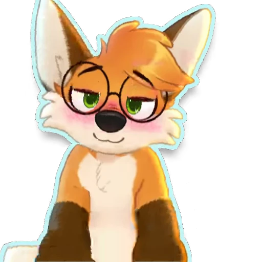 💋 Стикер «KipfoxVStickers» для Telegram
