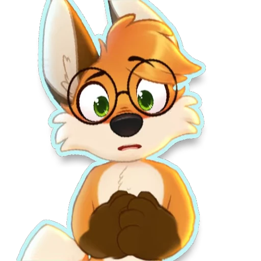 😐 Стикер «KipfoxVStickers» для Telegram