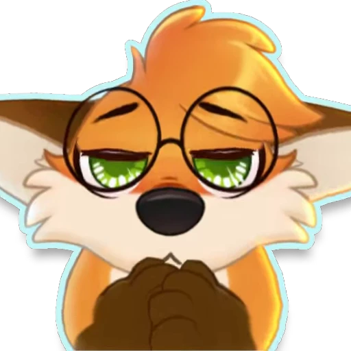 🥺 Стикер «KipfoxVStickers» для Telegram