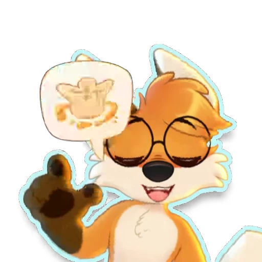 🗣 Стикер «KipfoxVStickers» для Telegram