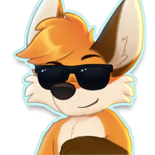 😎 Стикер «KipfoxVStickers» для Telegram