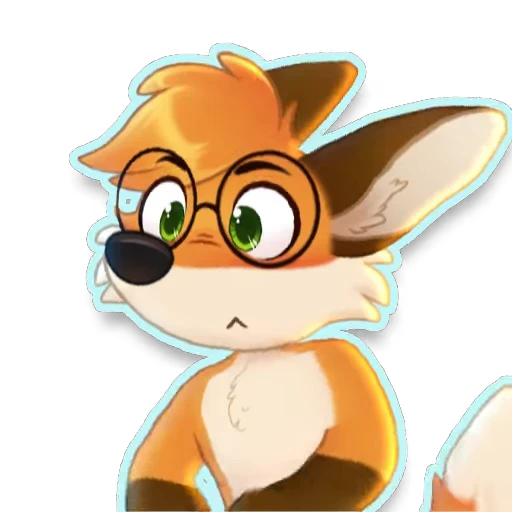 Стикерпак KipfoxVStickers для Telegram