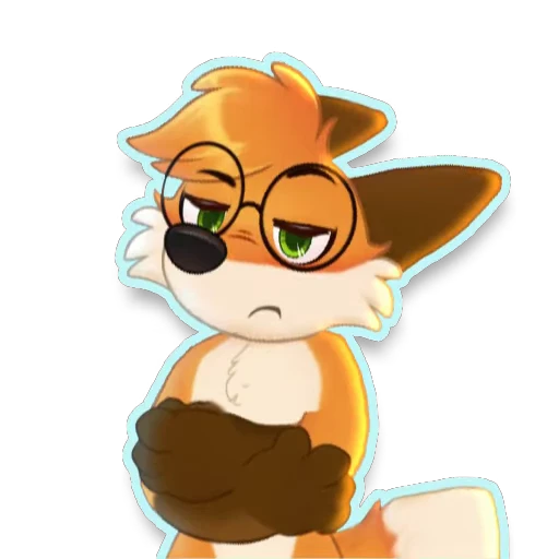 😠 Стикер «KipfoxVStickers» для Telegram