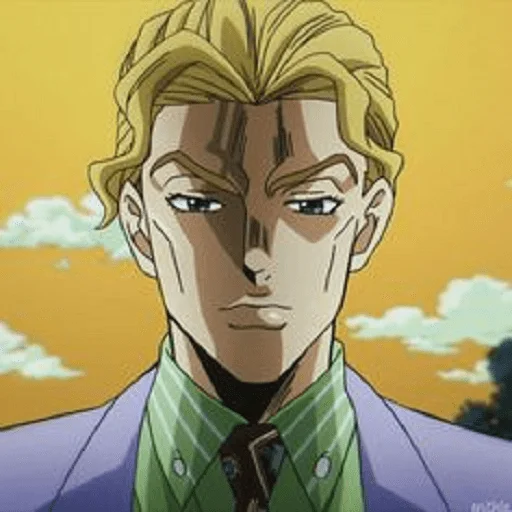 😏 Стикер «Kira Ioshikage Ешикаге Кира» для Telegram