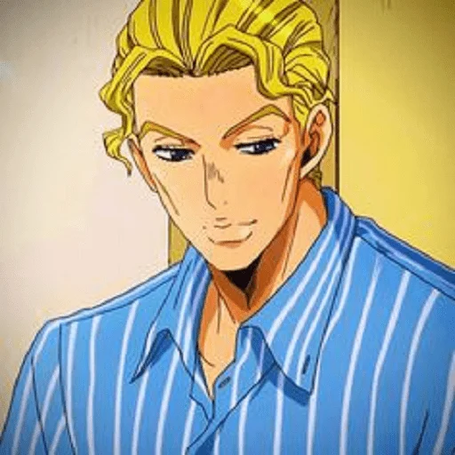 ☺️ Стикер «Kira Ioshikage Ешикаге Кира» для Telegram